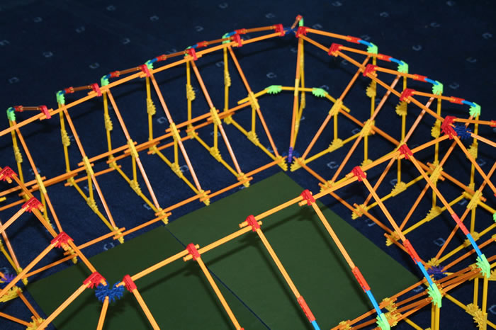 Model 3 from Classic K'NEX Sports Stadium kit