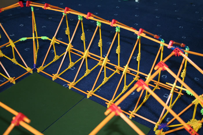 Model 4 from Classic K'NEX Sports Stadium kit