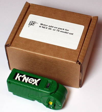Box image for K'NEX Motor Add-on pack for 50- or 70-model set