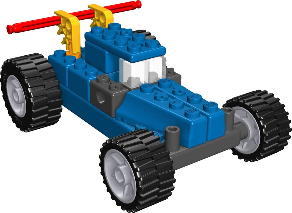 K'NEX Hot Rod car