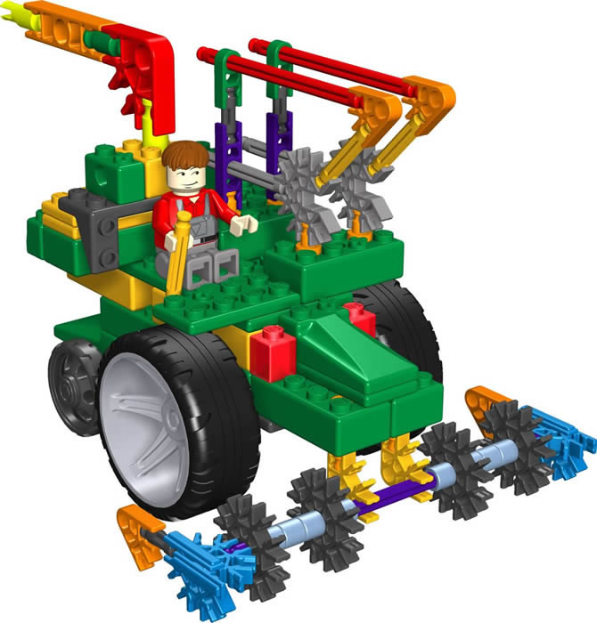 K'NEX Combine harvester