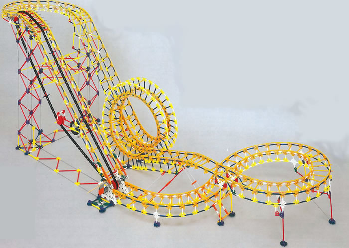 Original 8ft K'NEX Roller Coaster