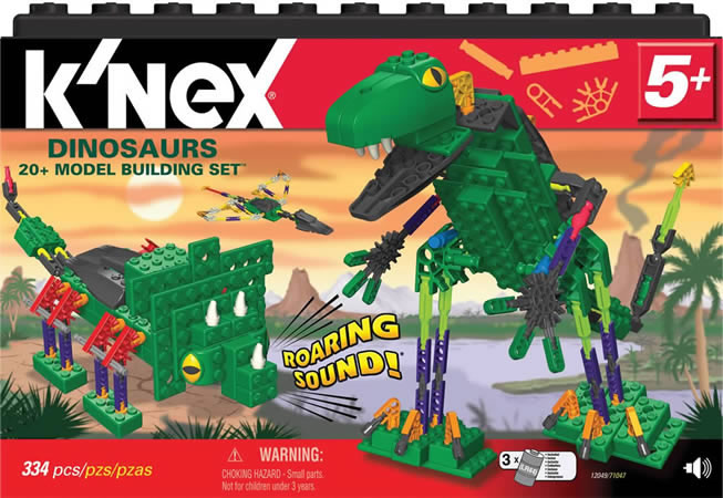 Box image for K'NEX Dinosaur 20+ Model Building Set
