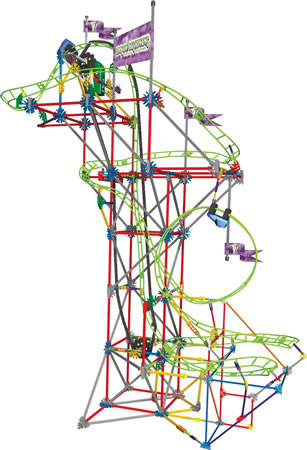 Model 2 from K'NEX Loopin' Lightning Coaster