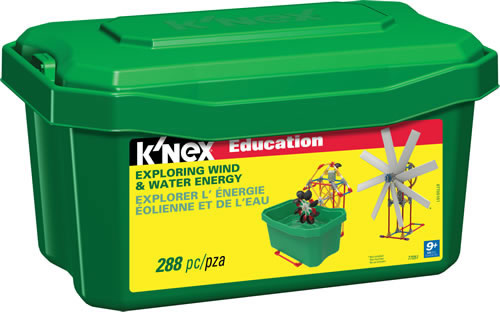 Box image for K'NEX Exploring Wind and Water energy set