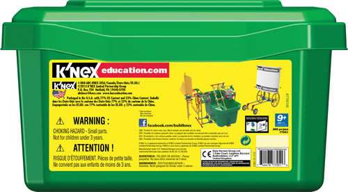 Box reverse image for K'NEX Exploring Wind and Water energy set