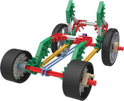 Model 3 from K'NEX Forces and Newton's Laws set