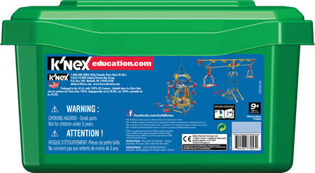 Box reverse image for K'NEX Simple and Compound machines set