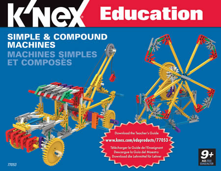 Instruction book image for K'NEX Simple and Compound machines set