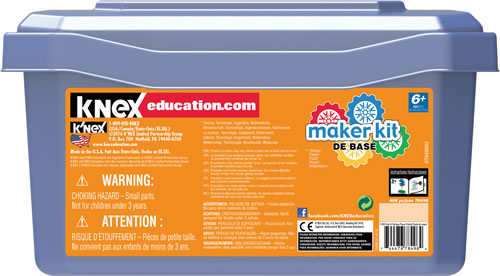 Box reverse image for Maker kit Basic