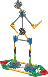 Micro K'NEX Snowboarder