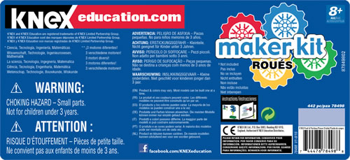 Box reverse image for Maker kit Wheels