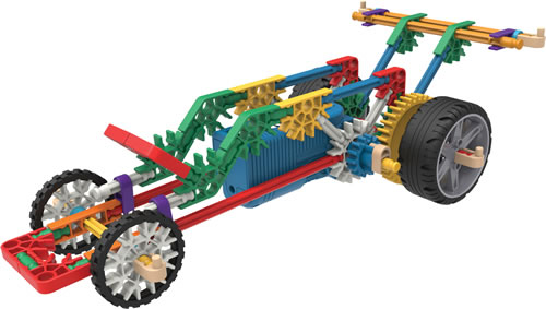 K'NEX Battery powered racer 1