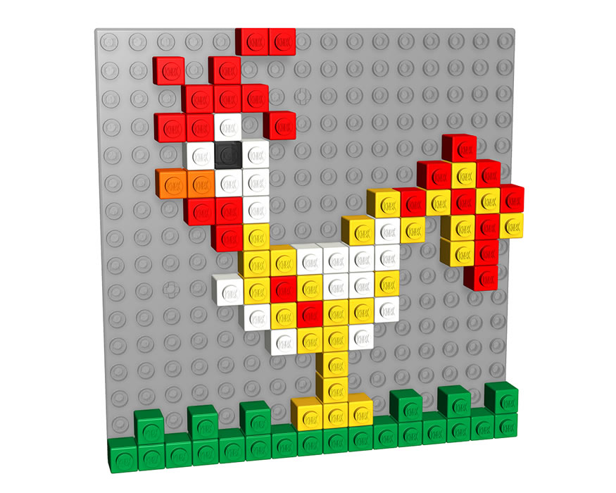 K'NEX Chicken pattern