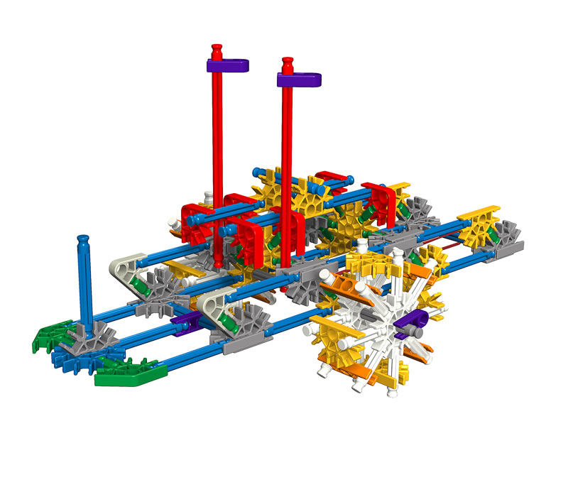 K'NEX Paddle steamer