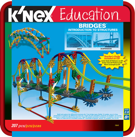 Box image for K'NEX Bridges 13-model set