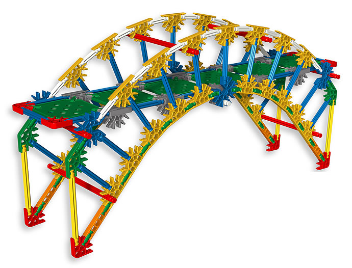 K'NEX Arch bridge