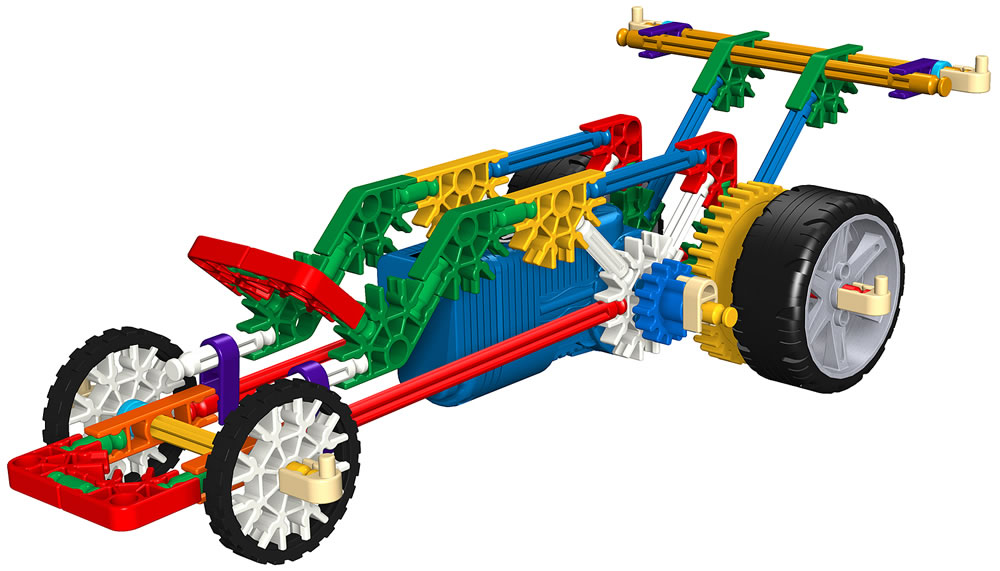 K'NEX Geared down Racer