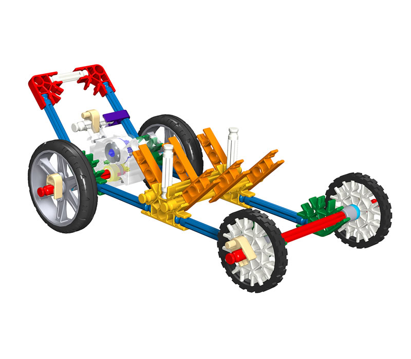 K'NEX Rubber band Racer