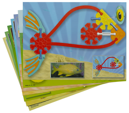 Instruction book image for Kid K'NEX Creatures set