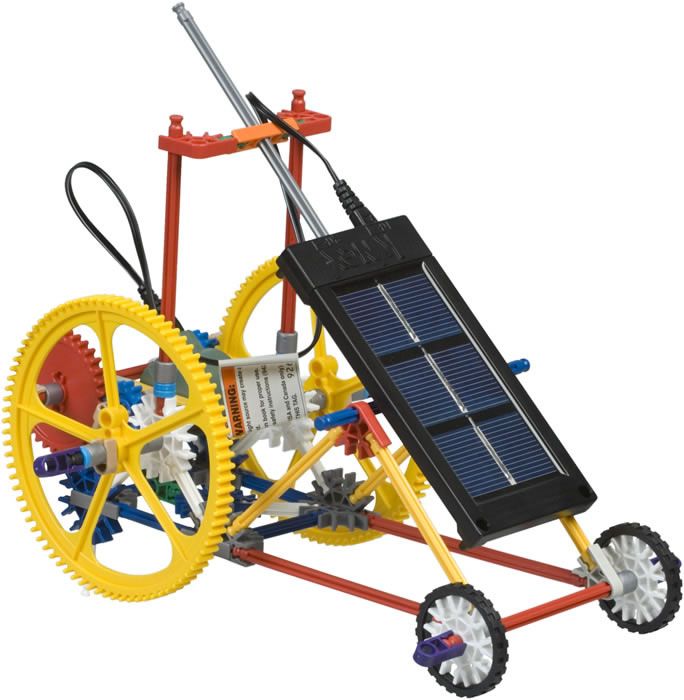 K'NEX Solar-powered car