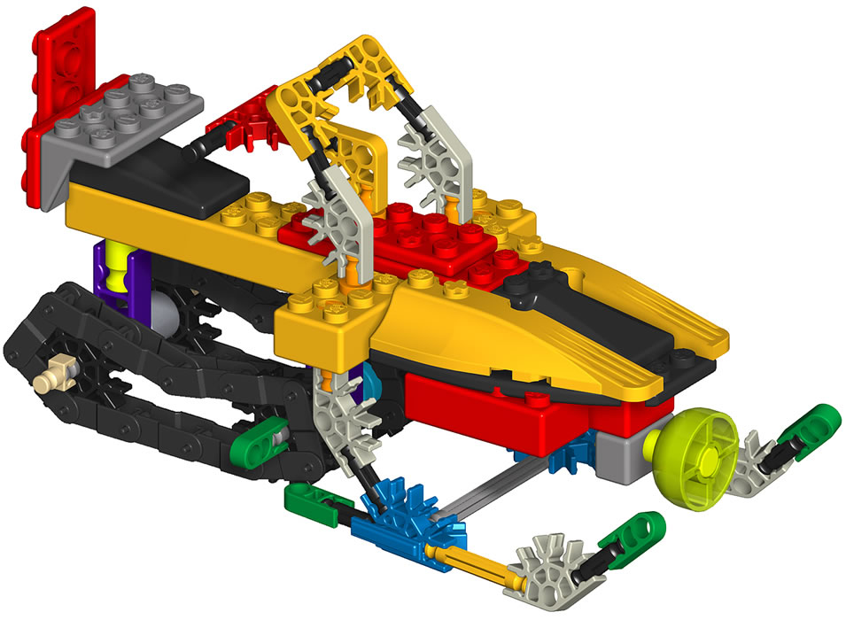 K'NEX Snowmobile