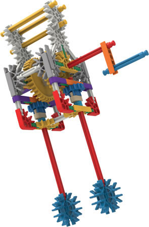 Model 4 from K'NEX Building simple machines class set