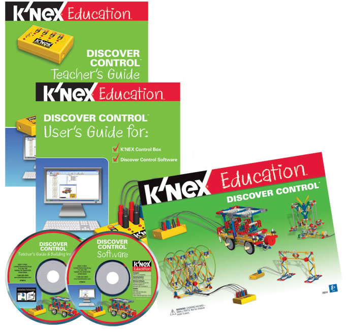 Instruction book image for K'NEX Discover Control set