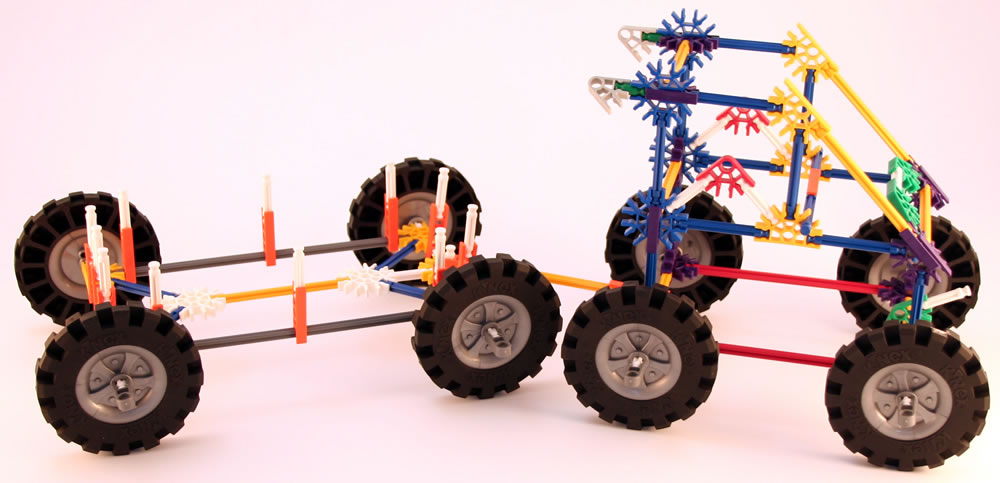 K'NEX Tractor and Trailer