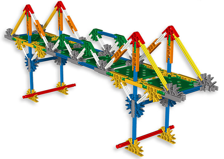 K'NEX Cantilever bridge