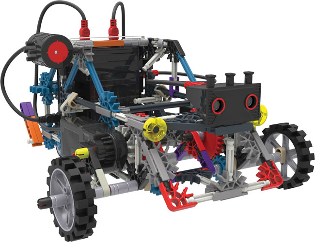 K'NEX T-Rex car