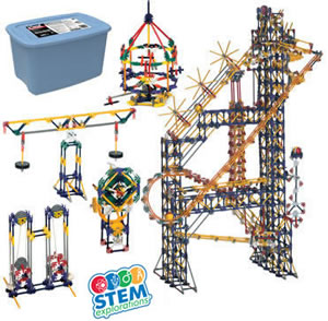 Instruction books for K'NEX Simple machines deluxe set
