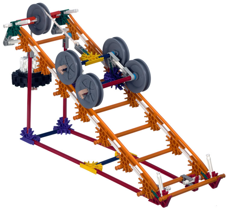 K'NEX Ramp and car