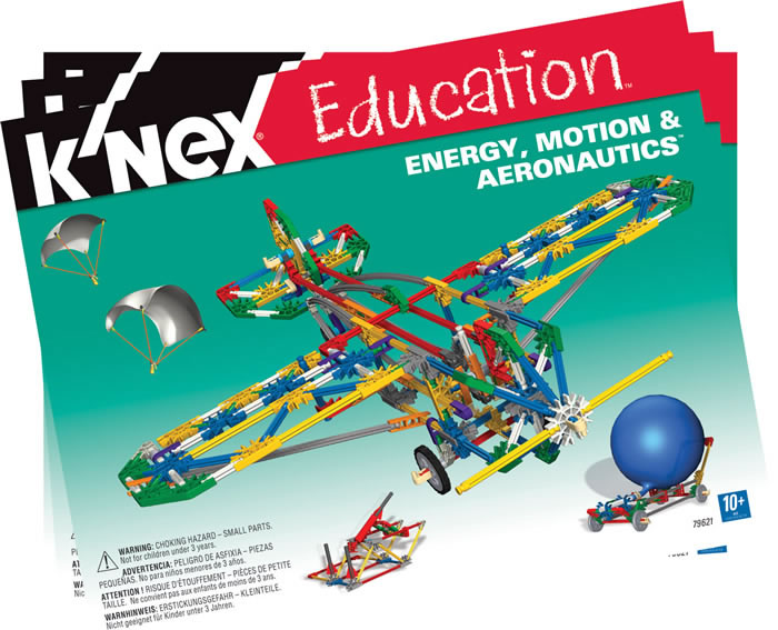 Instruction book image for K'NEX Energy, Motion & Aeronautics set
