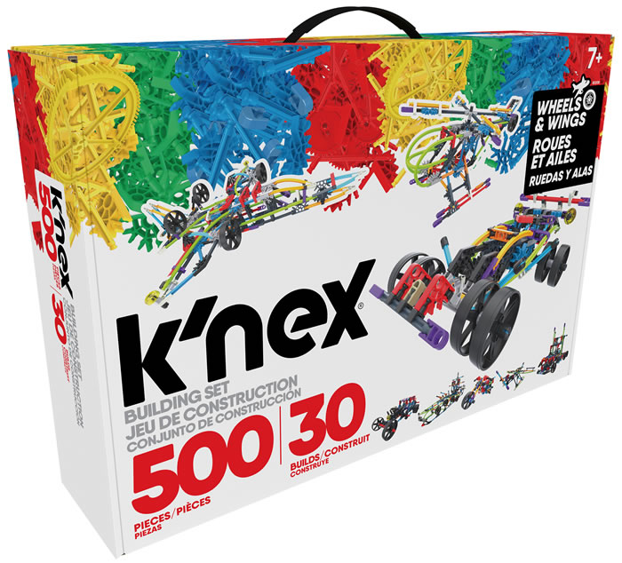 Box image for K'NEX Classics - Wings and Wheels 30-model Building Set