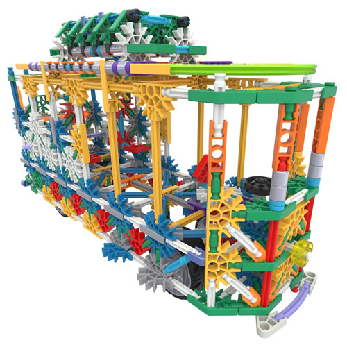 Box reverse image for K'NEX Classics - Mega Models 40-model Building Set