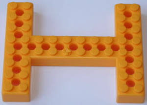 K'NEX Brick I-shape Yellow