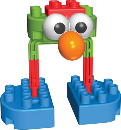 Model 2 from Kid K'NEX Kick It Elmo set