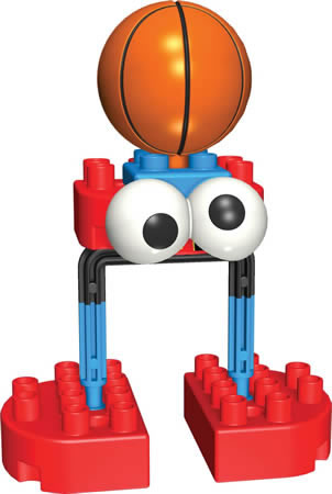 Model 2 from Kid K'NEX Cookie Monster's Basketball set