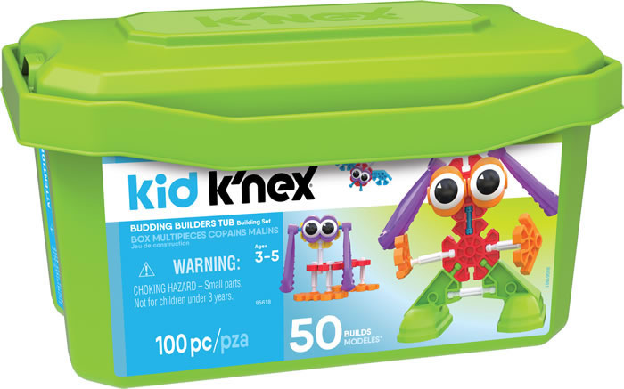 Box image for Kid K'NEX Budding Builder's Tub