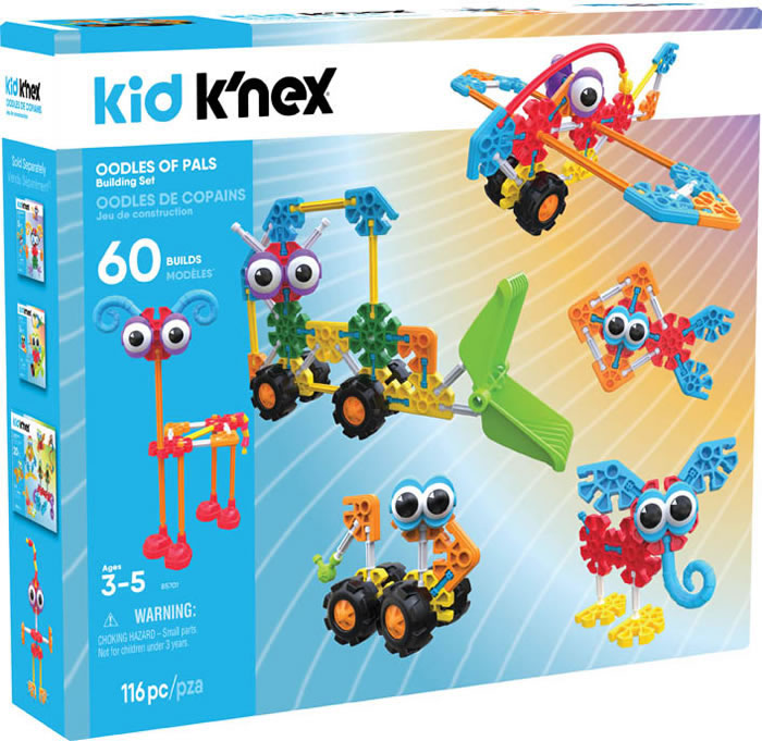 Box image for Kid K'NEX Oodles of Pals Building Set