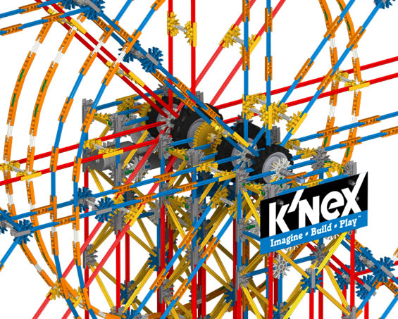 Model 2 from K'NEX 6 foot (1.8m) Double Ferris wheel
