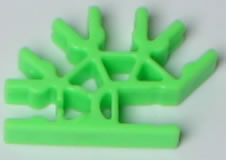 K'NEX Connector 4-way 3D Fluor. Green