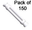 Pack 150 K'NEX Rod 32mm White