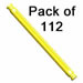Pack 112 K'NEX Rod 86mm Yellow