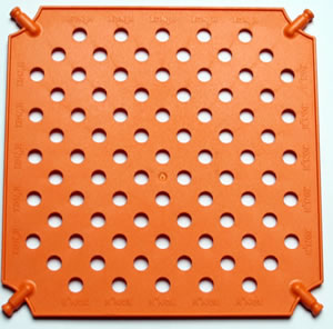 K'NEX Square Panel large Orange