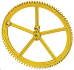 Very Large Yellow Gear KNEX Spare Parts 