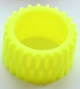 K'NEX Tyre 21mm Yellow