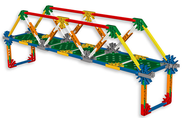 K'NEX Truss bridge