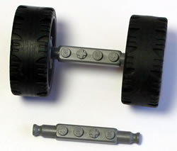 Hint B2 - Attaching K'NEX wheels to K'NEX bricks